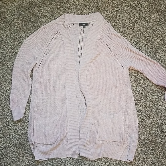 Mossimo Supply Co. Sweaters - Long light pink sweater- mossimo xl